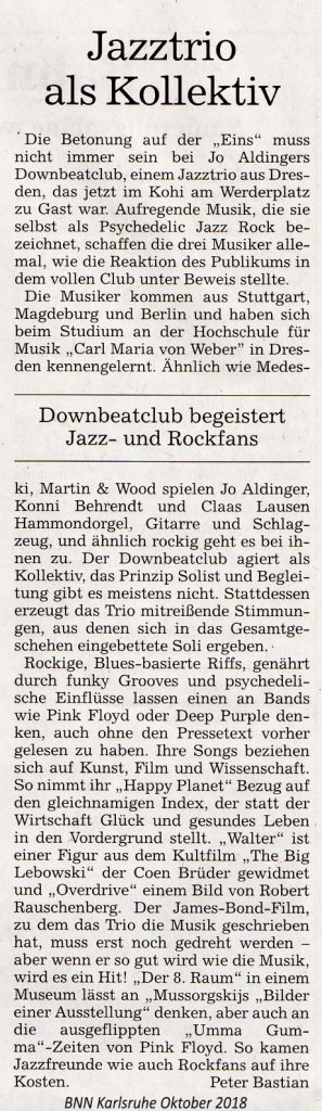 Jo Aldingers Downbeatclub